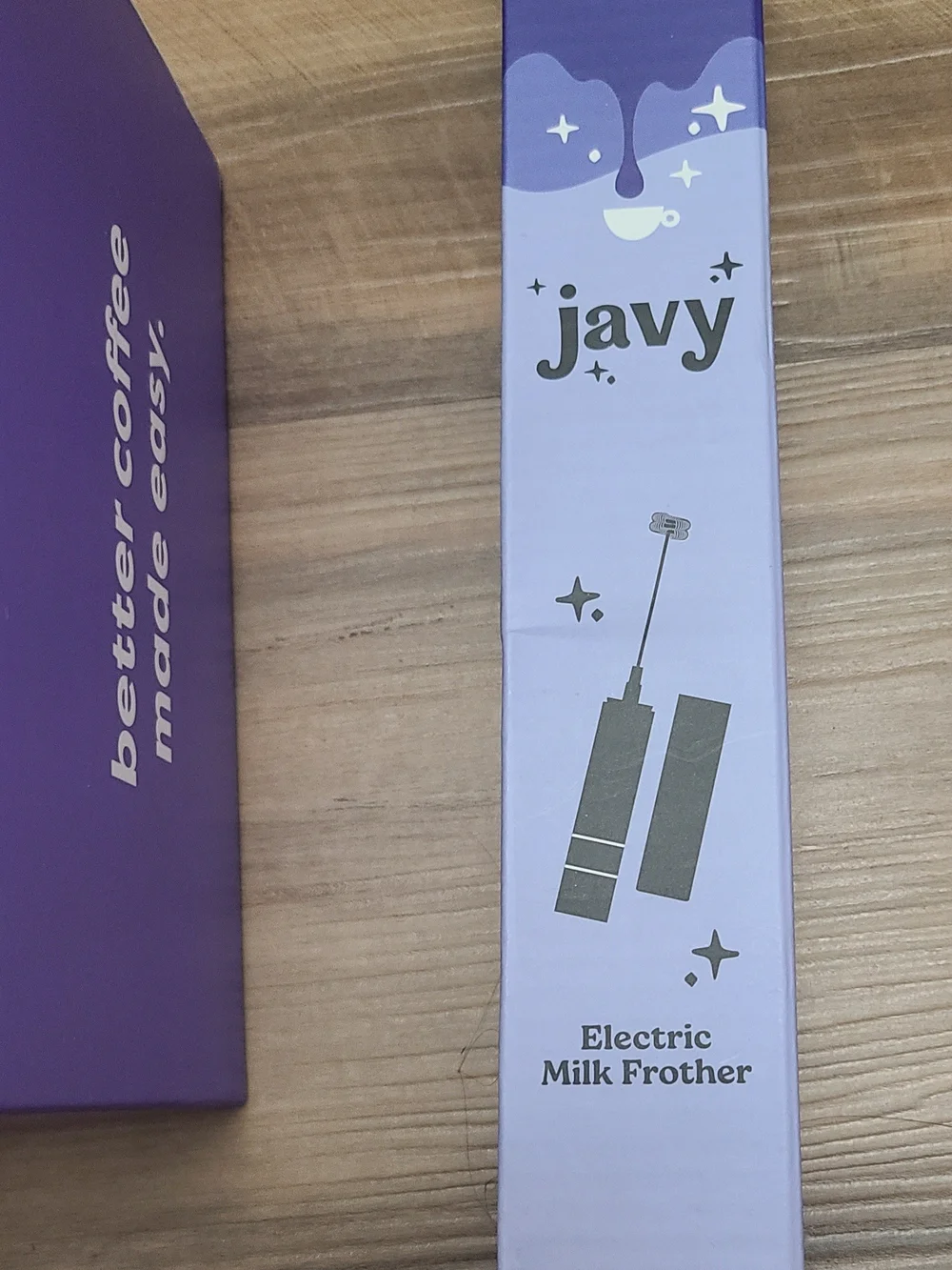 Javvy Shaker Bottle and Electric Milk Frother Set